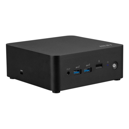 MSI CUBI NUC AI 1UMG-018BEU PC workstation barebone Mini PC Black 155H Intel SoC