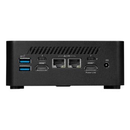 MSI CUBI NUC AI 1UMG-018BEU PC workstation barebone Mini PC Black 155H Intel SoC