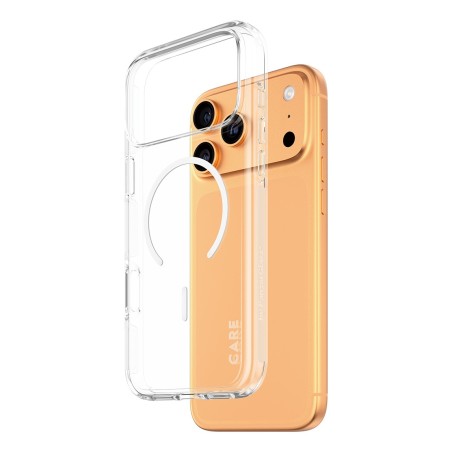 PanzerGlass CARE by ® Flagship Cover Trasparente Urban Explorer con MagSafe Bianco iPhone 17 Pro Max