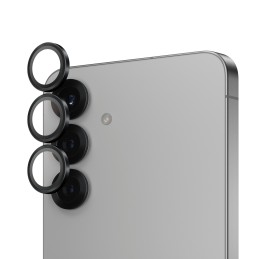 PanzerGlass ® Hoops® Camera Lens Protector Black Samsung Galaxy S25+ Protection d'écran transparent 1 pièce(s)