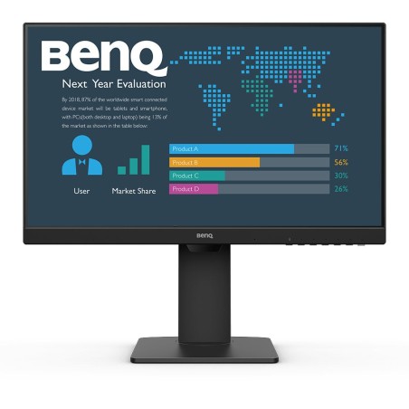 BenQ BL2486TC pantalla para PC 60,5 cm (23.8") 1920 x 1080 Pixeles Full HD Negro