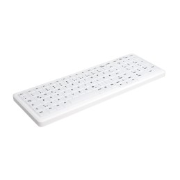 Contour Design Active Key AK-C7000 keyboard Medical RF Wireless QWERTZ German White