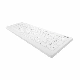 CHERRY AK-C8112F Tastatur Medizinisch RF Wireless Deutsch Weiß