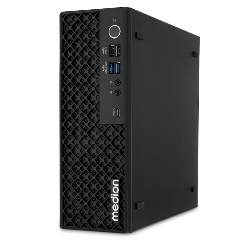 MEDION Picoworx T80 III Copilot+ PC Intel Core Ultra 7 256V 16 Go LPDDR5x-SDRAM 1 To SSD Windows 11 Home Mini PC Noir