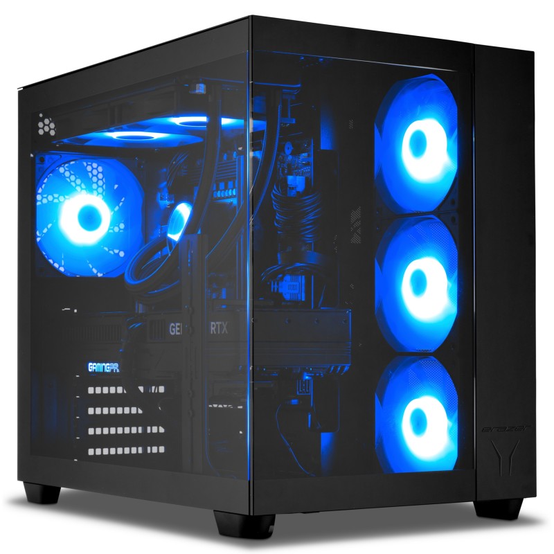 MEDION ERAZER Tank X15 AMD Ryzen™ 7 7800X3D 32 GB DDR5-SDRAM 2 TB SSD NVIDIA GeForce RTX 5070 Ti Windows 11 Home PC Nero