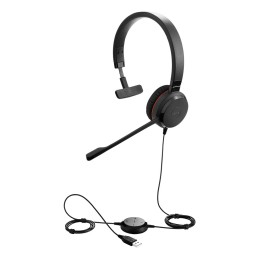 Jabra Evolve 30 II Kopfhörer Kabelgebunden Kopfband Büro Callcenter USB Type-C   USB Type-A Schwarz