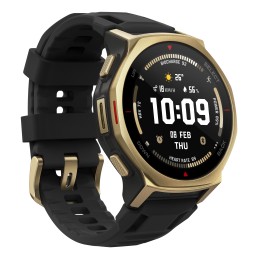 Amazfit T-rex 3 Pro 3,35 cm (1.32") AMOLED 44 mm Digital 466 x 466 Pixel Touchscreen Gold WLAN GPS