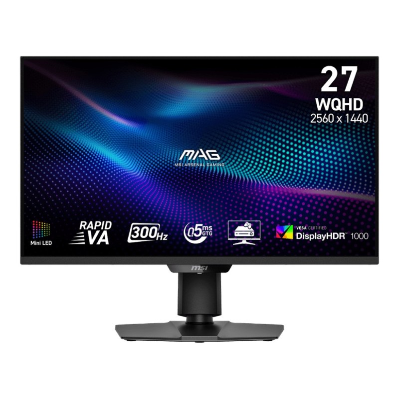 MSI MAG 274QPFDE X30MV pantalla para PC 68,6 cm (27") 2560 x 1440 Pixeles Wide Quad HD LCD Negro