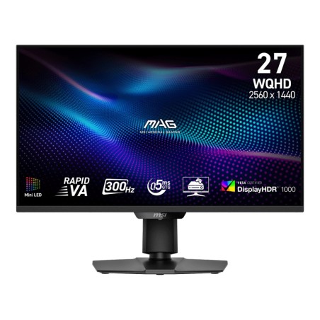 MSI MAG 274QPFDE X30MV computer monitor 27" 2560 x 1440 pixels Wide Quad HD LCD Black
