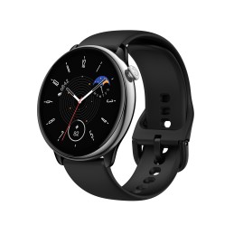 Amazfit GTR Mini 1.28" AMOLED 42 mm Digital 416 x 416 pixels Touchscreen Black, Silver GPS (satellite)