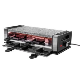 Unold 48760 griglia per raclette 8 persona(e) 1200 W Nero, Acciaio inox