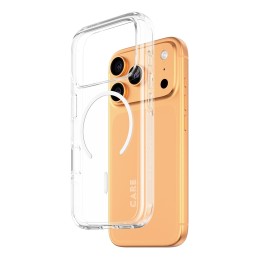 PanzerGlass CARE by ® Flagship Case Transparent Urban Explorer w. White MagSafe iPhone 17 Pro coque de protection pour
