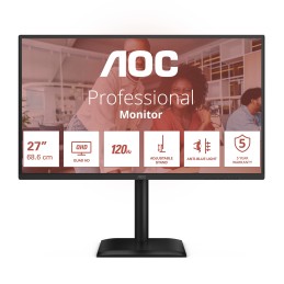 AOC E4 Q27E4CV Monitor PC 68,6 cm (27") 2560 x 1440 Pixel Quad HD LED Nero