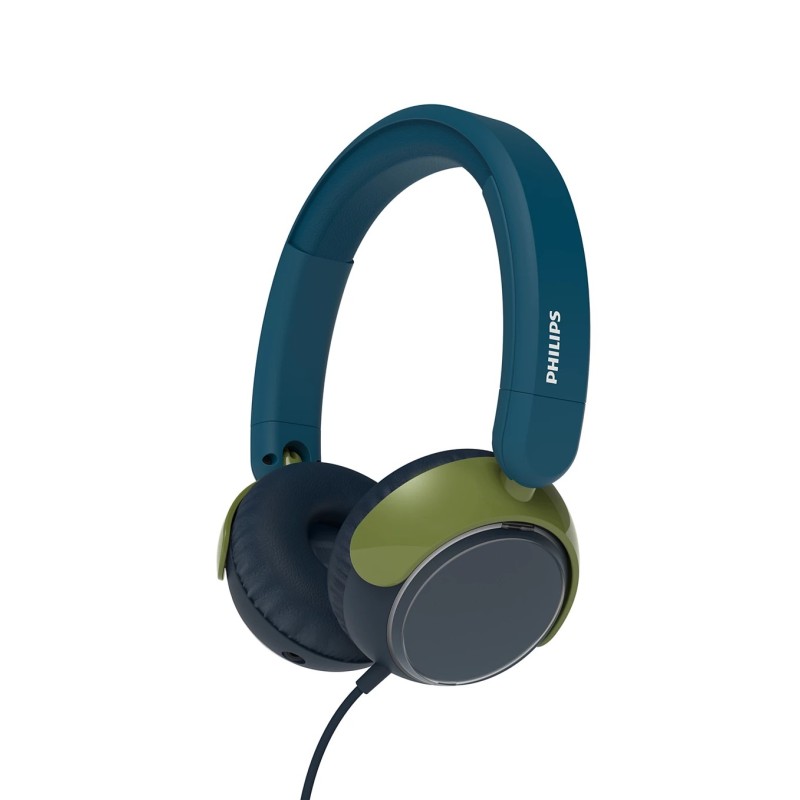 Philips 2000 series TAK2000CT 00 Kopfhörer & Headset Kabelgebunden Kopfband Anrufe Musik USB Typ-C Blau, Grün, Grau