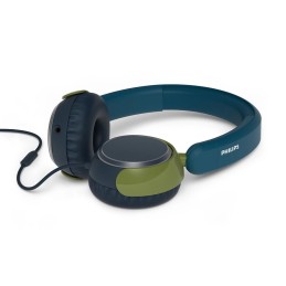 Philips 2000 series TAK2000CT 00 headphones headset Wired Head-band Calls Music USB Type-C Blue, Green, Gray