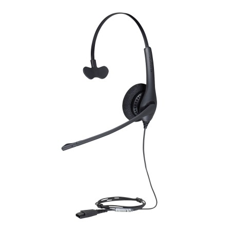 Jabra Biz 1500 Casque Avec fil Arceau Bureau Centre d'appels Bluetooth Noir