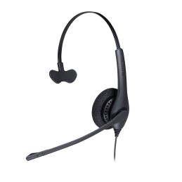Jabra Biz 1500 Auriculares Alámbrico Diadema Oficina Centro de llamadas Bluetooth Negro