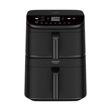 Cosori CAF-DC121-ADER Double 10,8 L Autonome Friteuse d’air chaud Noir