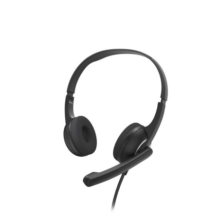 Hama HS-P150 V2 Auriculares Alámbrico Diadema Oficina Centro de llamadas Negro