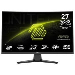 MSI MAG 275CQFDE E18 Monitor PC 68,6 cm (27") 2560 x 1440 Pixel Wide Quad HD Nero