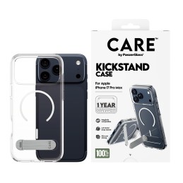 PanzerGlass CARE by ® Feature Case Transparent m. Kickstand & MagSafe iPhone 17 Pro Max