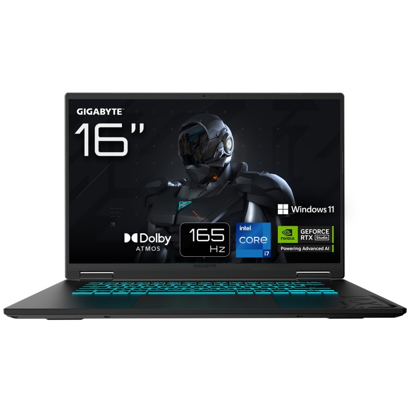 GIGABYTE GAMING A16 CVHI3DE894SH laptop Intel® Core™ i7 i7-13620H Ordinateur portable 40,6 cm (16") WUXGA 16 Go DDR5-SDRAM 1 To