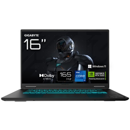 GIGABYTE GAMING A16 CVHI3DE894SH ordenador portatil Intel® Core™ i7 i7-13620H Portátil 40,6 cm (16") WUXGA 16 GB DDR5-SDRAM 1