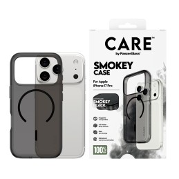 PanzerGlass CARE by ® Flagship Case Urban Explorer Smokey w. Black MagSafe iPhone 17 Pro mobile phone case Cover
