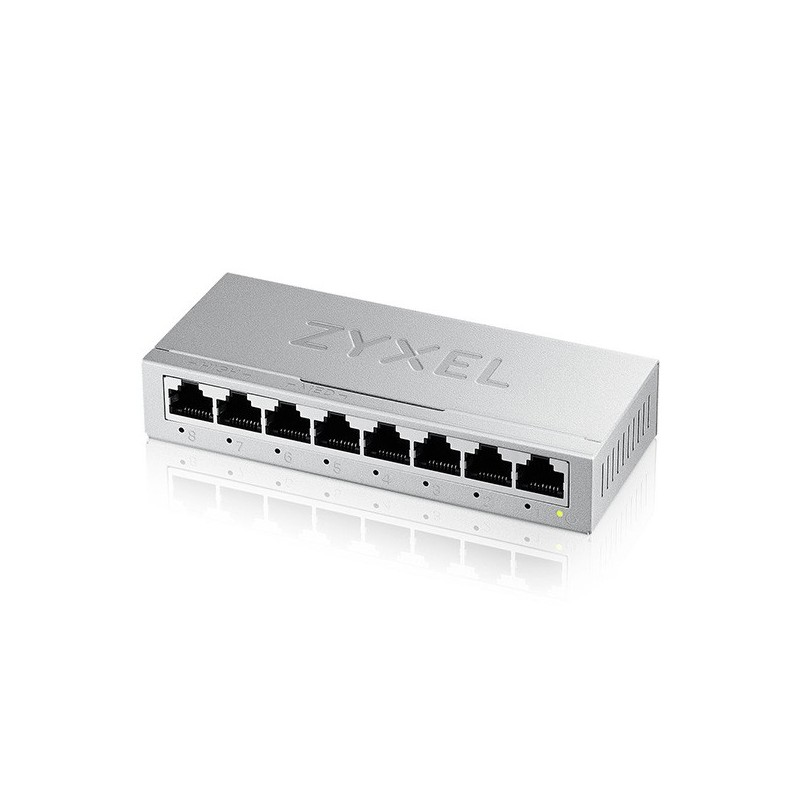 Zyxel GS-108BV5-EU0101F commutateur réseau Non-géré L2 Gigabit Ethernet (10 100 1000)