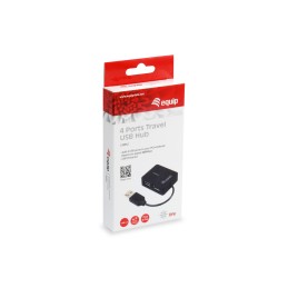 Equip 128952 Schnittstellen-Hub USB 2.0 480 Mbit s Schwarz