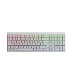 CHERRY MX 2.0S RGB Tastatur Gaming USB QWERTZ Deutsch Weiß