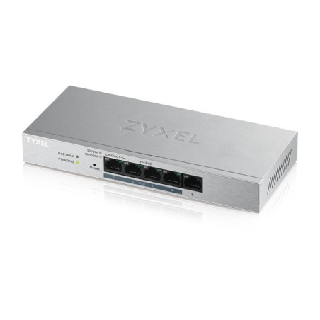 Zyxel GS1200-5HP v2 Managed Gigabit Ethernet (10 100 1000) Power over Ethernet (PoE) Gray