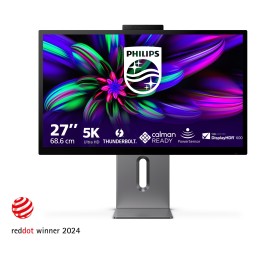 Philips Brilliance 27E3U7903 00 écran plat de PC 68,6 cm (27") 5120 x 2880 pixels 5K Ultra HD LCD Gris
