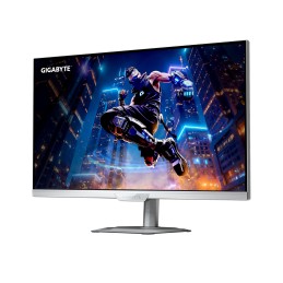 GIGABYTE M27UP ICE 27” 4K UHD Gaming-Monitor - Dual-Modus (4K 160Hz oder FHD 320Hz), 3840 x 2160, 1ms, 350 cd m², FreeSync