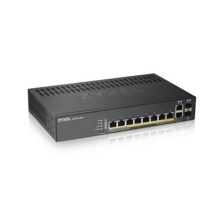 Zyxel GS1920-8HPV2 Managed Gigabit Ethernet (10 100 1000) Power over Ethernet (PoE) Black