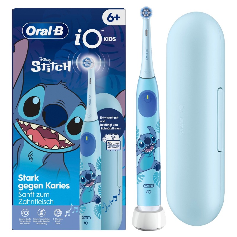 Oral-B iO Kids Stitch Niño Cepillo dental giratorio Azul