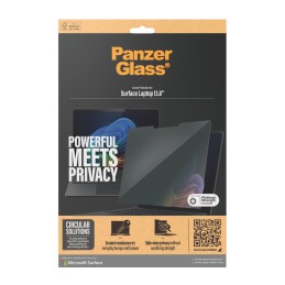 PanzerGlass ® Privacy Displayschutz Microsoft Surface Laptop 7th Edition 13.8'' | Ultra-Wide Fit