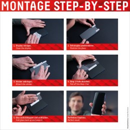 Displex 01644 écran et protection arrière de téléphones portables Protecteur d'écran en verre intelligent Samsung 1 pièce(s)