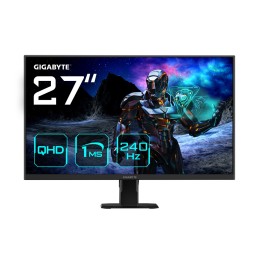 GIGABYTE GS27Q X 27" QHD Gaming Monitor - 2560 x 1440, 240Hz, 1ms, 250 cd m², FreeSync Premium Pro, HDR ready, HDMI 2.0,