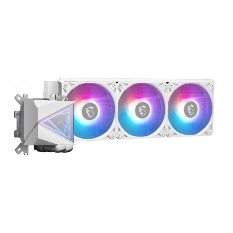 MSI MAG Coreliquid I360 WHITE Prozessor All-in-One-Flüssigkeitskühler 12 cm Weiß 1 Stück(e)