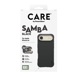 PanzerGlass CARE by ® Fashionable Case Samba Schwarz m. MagSafe iPhone Air