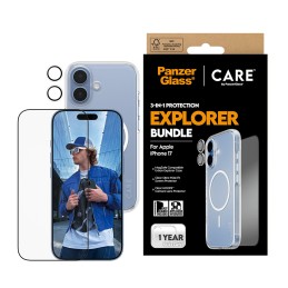 PanzerGlass ® | CARE by ® 3-in-1 Explorer Set iPhone 17