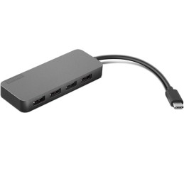 Lenovo GX90X21431 base para portátil y replicador de puertos USB 3.2 Gen 2 (3.1 Gen 2) Type-C Negro