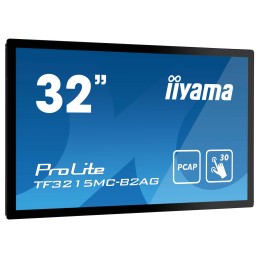 iiyama ProLite TF3215MC-B2AG pantalla para PC 80 cm (31.5") 1920 x 1080 Pixeles Full HD LED Pantalla táctil Quiosco Negro