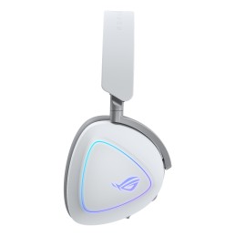 ASUS ROG Delta II Auricolare Con cavo e senza cavo A Padiglione Gaming USB tipo-C Bluetooth Bianco