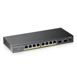 Zyxel GS1100-10HP v2 Non-géré Gigabit Ethernet (10 100 1000) Connexion Ethernet, supportant l'alimentation via ce port (PoE)