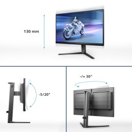 Philips Evnia 5000 25M2N5200U 00 Computerbildschirm 62,2 cm (24.5") 1920 x 1080 Pixel Full HD LCD Grau
