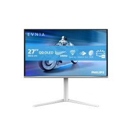 Philips Evnia 6000 27M2N6501L 00 pantalla para PC 67,3 cm (26.5") 2560 x 1440 Pixeles Quad HD QD-OLED Blanco