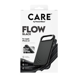 PanzerGlass CARE™ by ® Flow Case Black w. MagSafe iPhone Air funda para teléfono móvil Negro