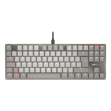 CHERRY KC 500 MX LP TKL teclado Hogar   Oficina USB QWERTZ Alemán Gris